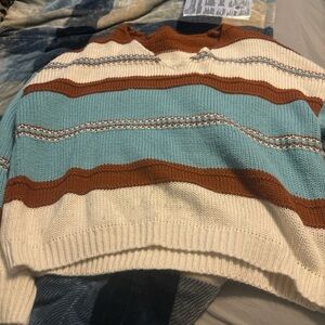 SHEIN Multicolor Striped Sweater